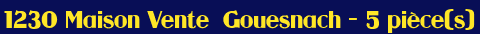 Maison - Vente -  Gouesnach
