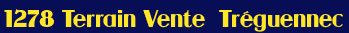 Terrain - Vente -  Tr�guennec
