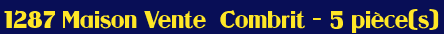 Maison - Vente -  Combrit